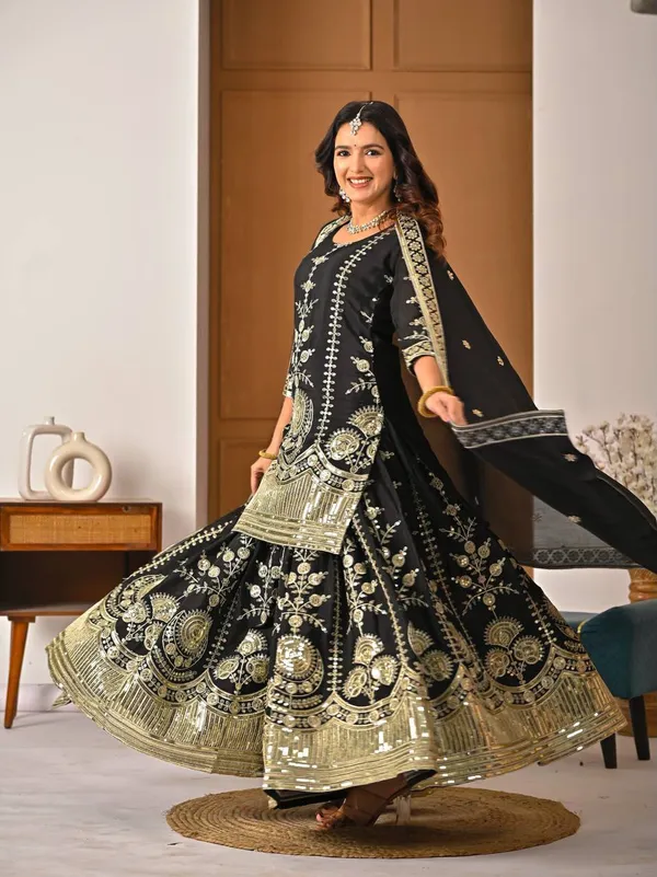 Designer_Party_Wear_Top_Sharara_Plazzo_Dupatta_Set