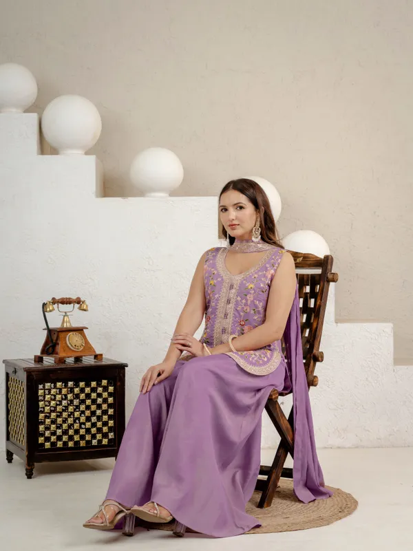 Designer_Party_Wear_Top_Sharara_Plazzo_and_Dupatta_Set