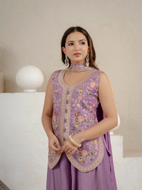 Designer_Party_Wear_Top_Sharara_Plazzo_and_Dupatta_Set