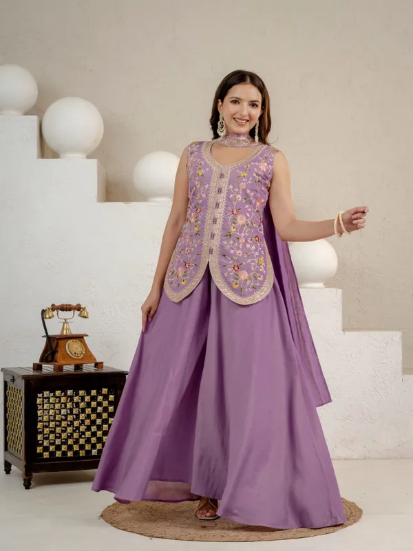 Designer_Party_Wear_Top_Sharara_Plazzo_and_Dupatta_Set