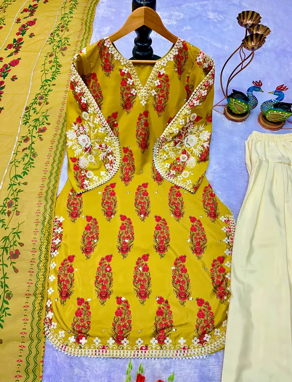 Designer_Party_Wear_Top_and_Farsi_Salvar_with_Dupatta
