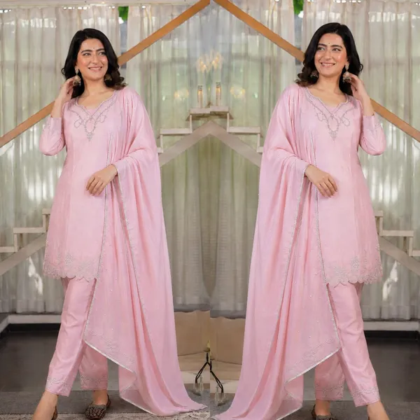 Designer_Party_Wear_Top_with_Farshi_Salwar