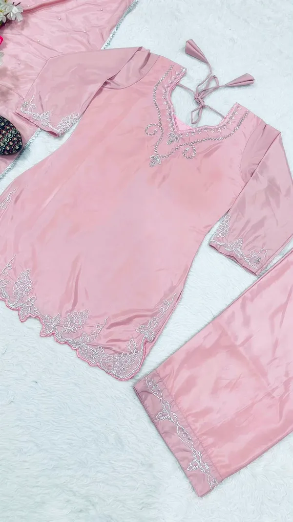 Designer_Party_Wear_Top_with_Farshi_Salwar