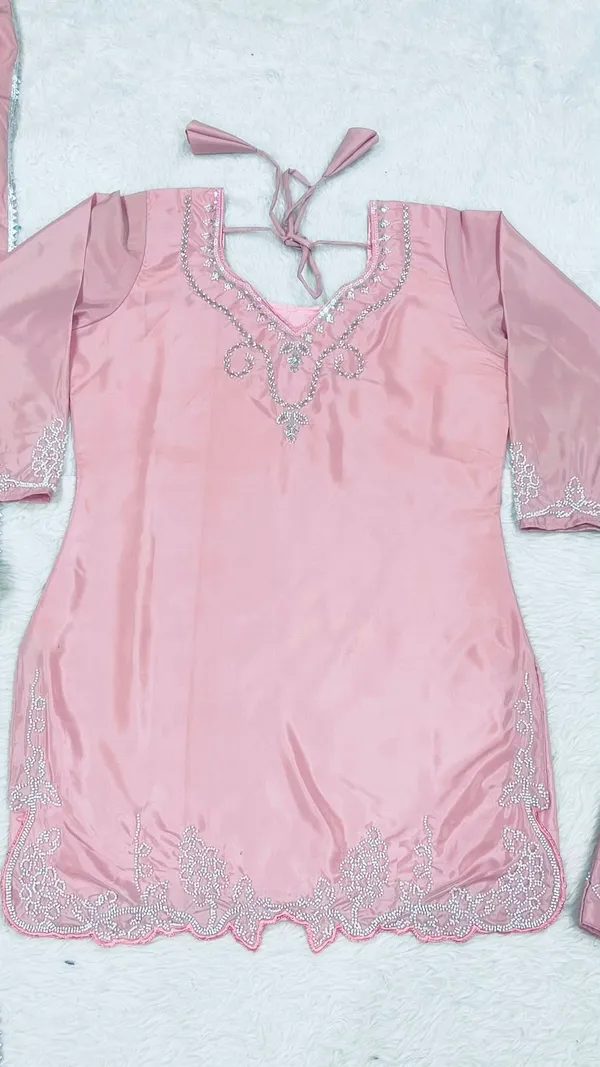 Designer_Party_Wear_Top_with_Farshi_Salwar