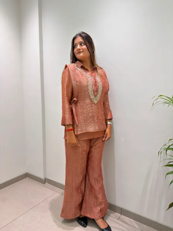 Designer_Shirt_Pant_with_Hand_Embroidered_Shrug