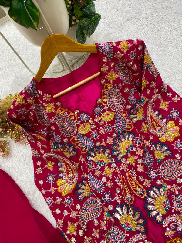 Designer_Top_and_Plazzo_Set_with_Sequence_Embroidery