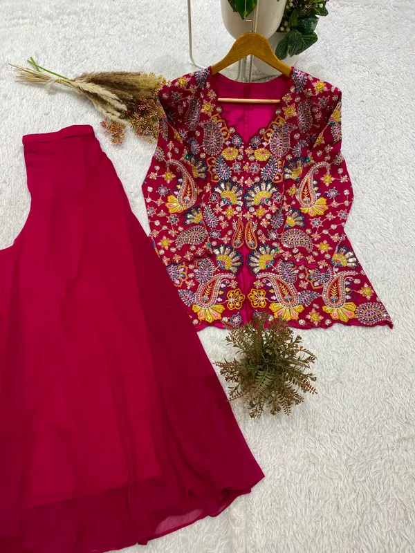 Designer_Top_and_Plazzo_Set_with_Sequence_Embroidery