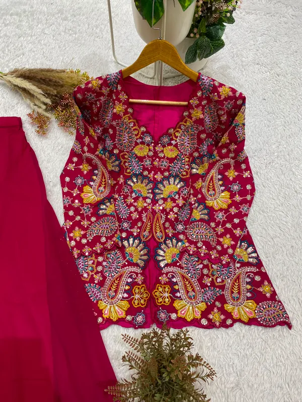 Designer_Top_and_Plazzo_Set_with_Sequence_Embroidery