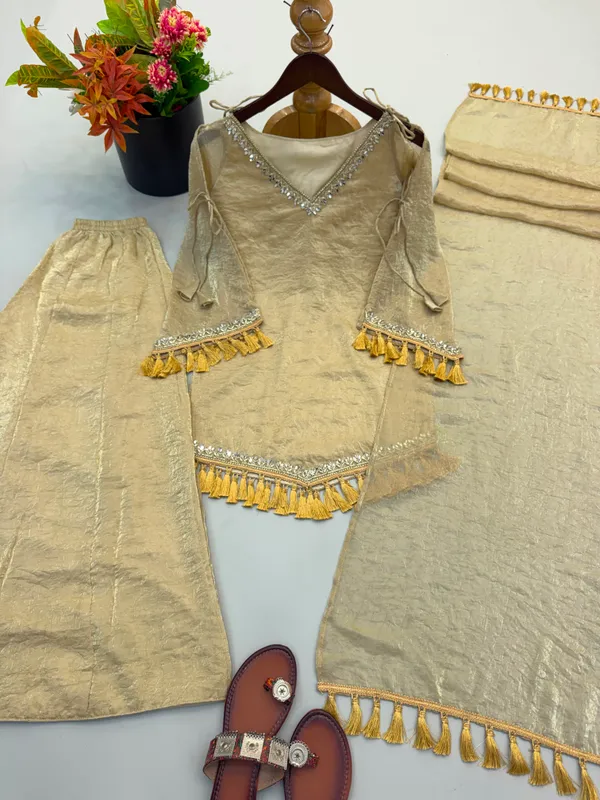 Doremon_Crush_Real_Mirror_Work_Top_Plazzo_Dupatta_Set