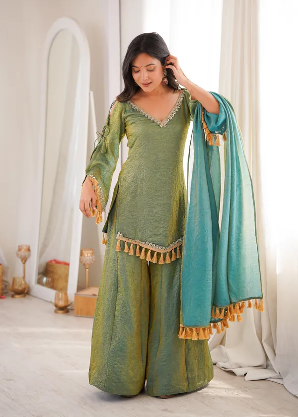 Doremon_Crush_Real_Mirror_Work_Top_Plazzo_Dupatta_Set