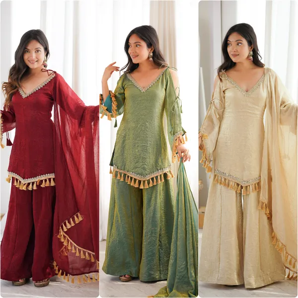 Doremon_Crush_Real_Mirror_Work_Top_Plazzo_Dupatta_Set