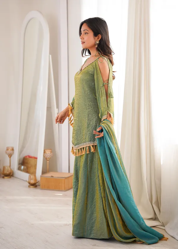 Doremon_Crush_Real_Mirror_Work_Top_Plazzo_Dupatta_Set
