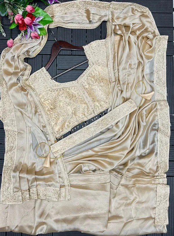 Embroidery_Cording_Work_Ready-to-Wear_Saree_Set_with_Blouse