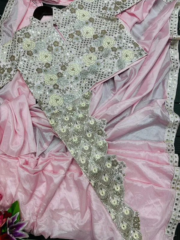 Embroidery_Cording_Work_Ready-to-Wear_Saree_with_Full_Koti