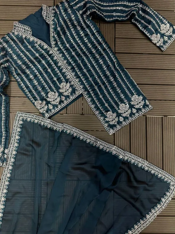 Embroidery_Cording_Work_Ready-to-Wear_Saree_with_Jacket