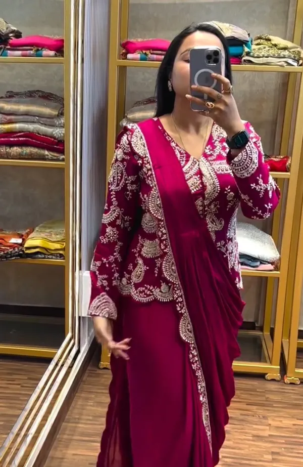 Embroidery_Sequence_Work_Ready-to-Wear_Saree_with_Jacket