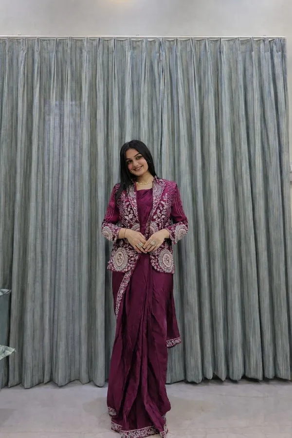 Embroidery_Sequence_Work_Ready-to-Wear_Saree_with_Jacket