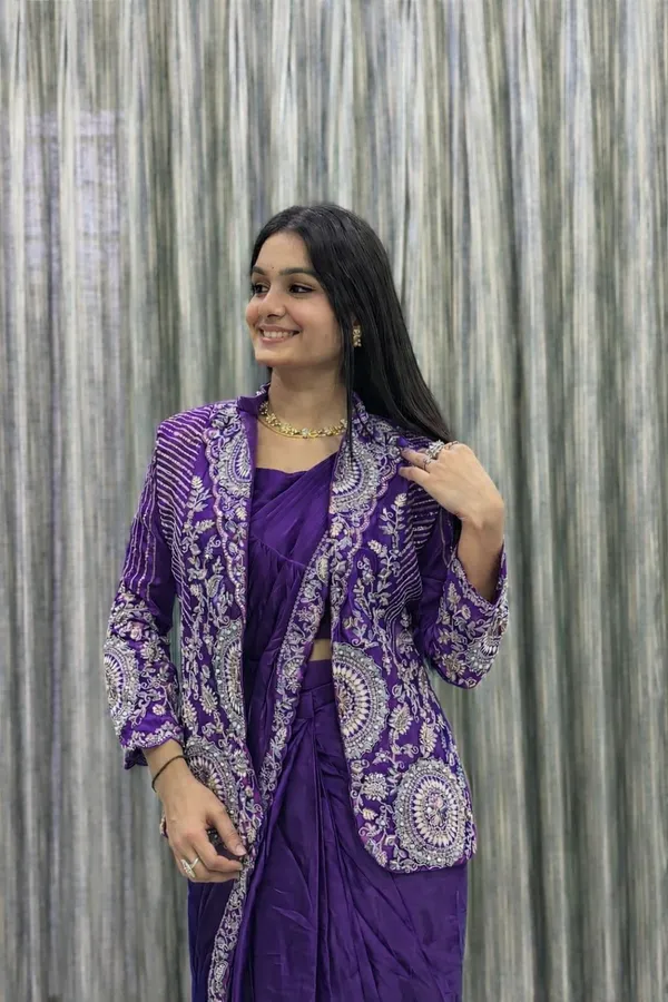 Embroidery_Sequence_Work_Ready-to-Wear_Saree_with_Jacket