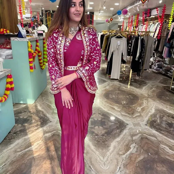 Embroidery_Sequence_Work_Ready-to-Wear_Saree_with_Jacket
