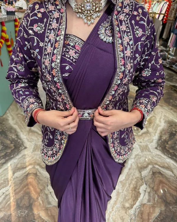 Embroidery_Sequence_Work_Ready-to-Wear_Saree_with_Jacket