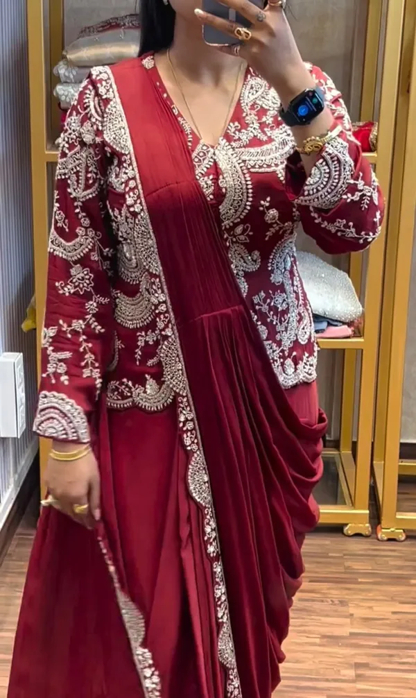 Embroidery_Sequence_Work_Ready-to-Wear_Saree_with_Jacket