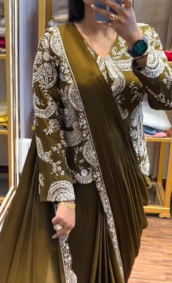 Embroidery_Sequence_Work_Ready-to-Wear_Saree_with_Jacket