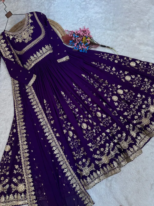 Faux_Blooming_Georgette_Embroidered_Gown_with_Dupatta