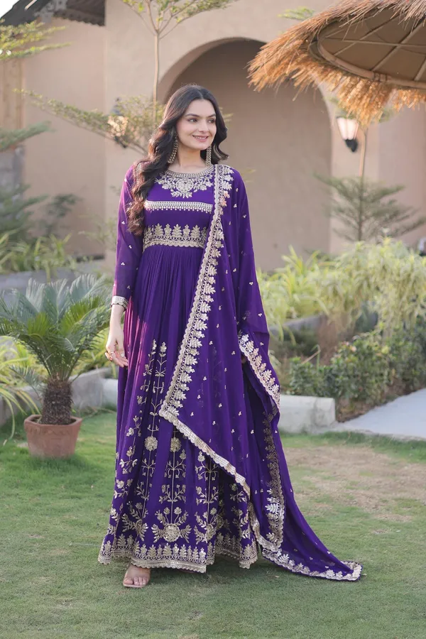 Faux_Blooming_Georgette_Embroidered_Gown_with_Dupatta
