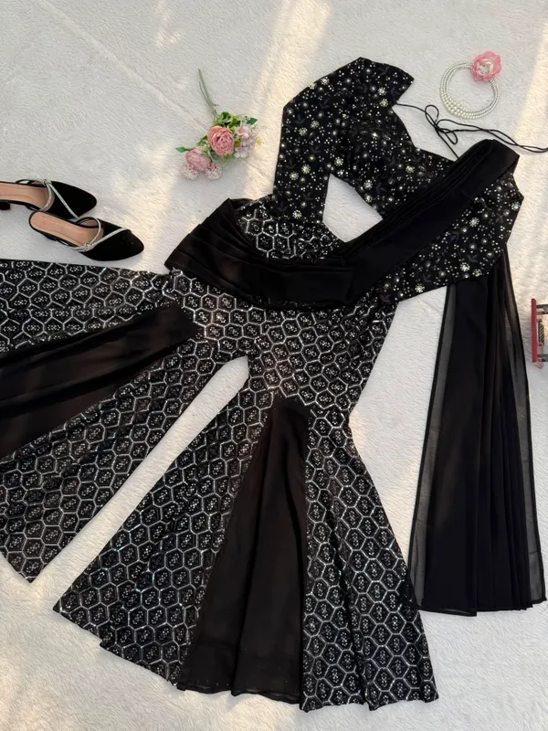 Faux_Georgette_Choli_Sharara_Dupatta_Set