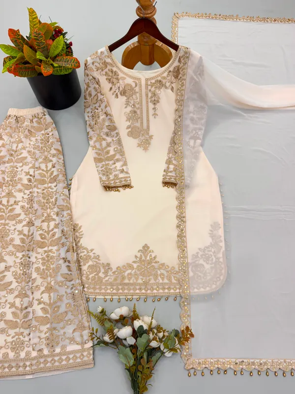Faux_Georgette_Heavy_Embroidery_Sequence_Work_Set