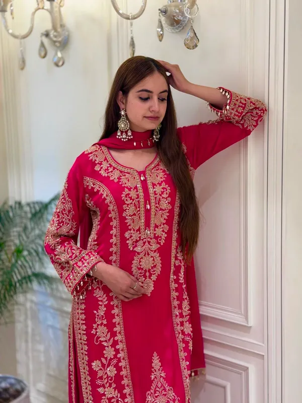 Faux_Georgette_Heavy_Embroidery_Sequence_Work_Set