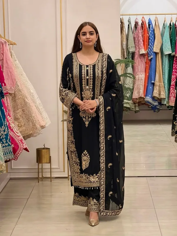 Faux_Georgette_Heavy_Embroidery_Sequence_Work_Set
