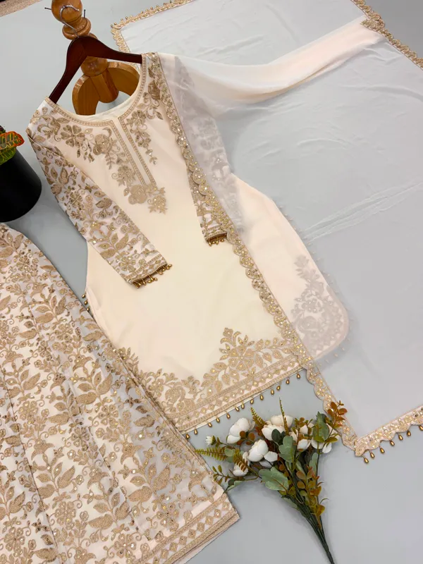 Faux_Georgette_Heavy_Embroidery_Sequence_Work_Set