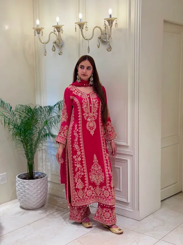 Faux_Georgette_Heavy_Embroidery_Sequence_Work_Set