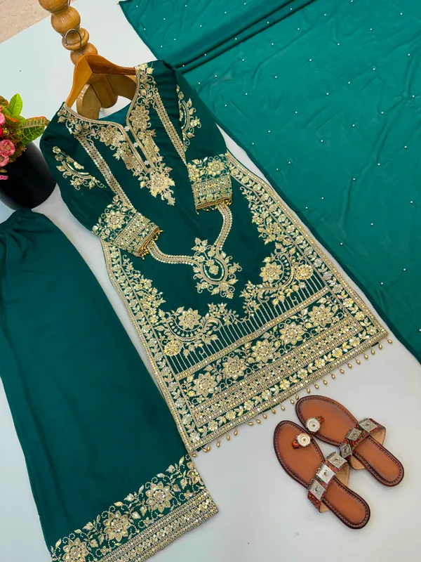 Faux_Georgette_Heavy_Embroidery_Top_Bottom_Dupatta_Set