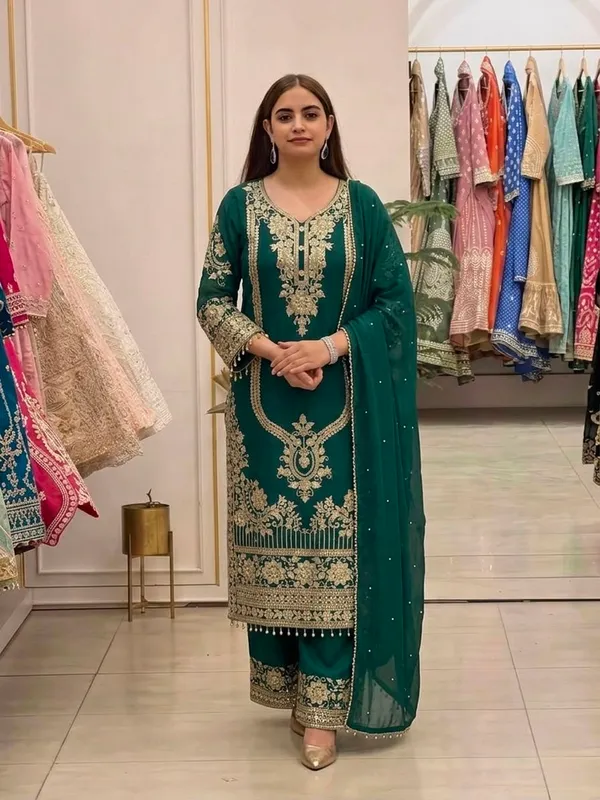 Faux_Georgette_Heavy_Embroidery_Top_Bottom_Dupatta_Set