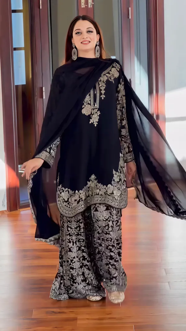 Faux_Georgette_Heavy_Embroidery_Top_Bottom_Dupatta_Set
