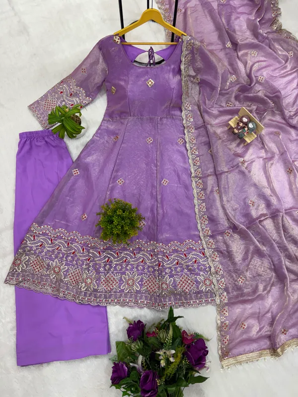 Fendy_Satin_Heavy_Embroidery_Gown_Plazzo_Dupatta_Set