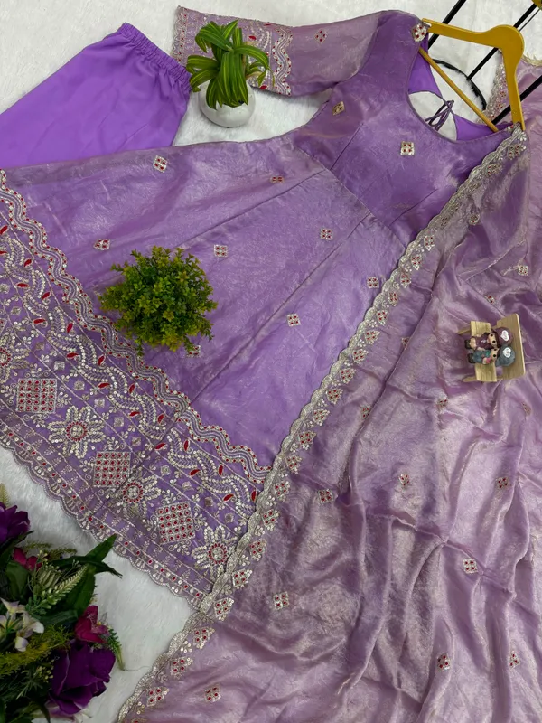 Fendy_Satin_Heavy_Embroidery_Gown_Plazzo_Dupatta_Set