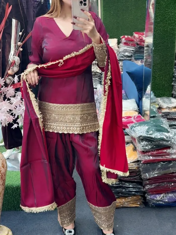 Fendy_Silk_Embroidered_Top_Farshi_Pent_Dupatta_Set