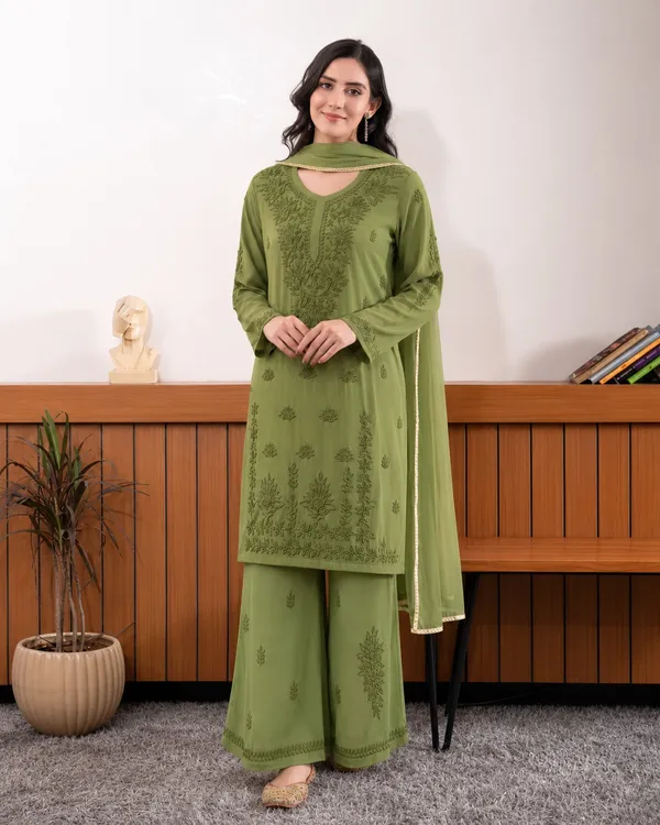 Festival_Collection_Chikankari_Suit_Top_Plazzo_Dupatta_Set