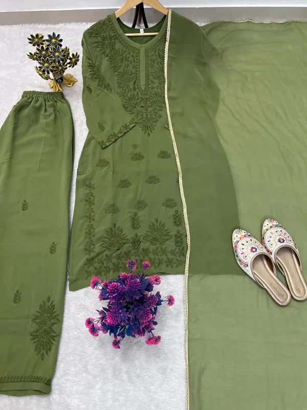 Festival_Collection_Chikankari_Suit_Top_Plazzo_Dupatta_Set