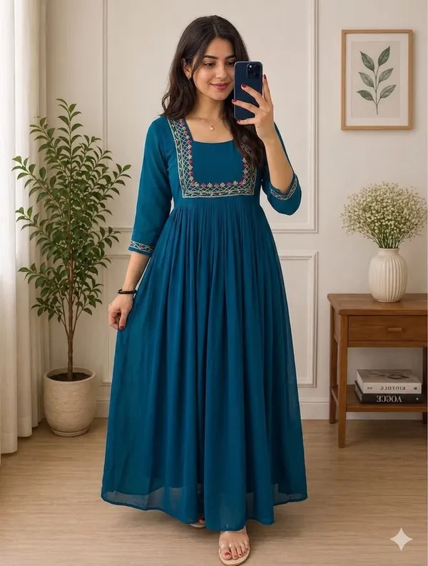 Fox_Georgette_Handwork_Kurti