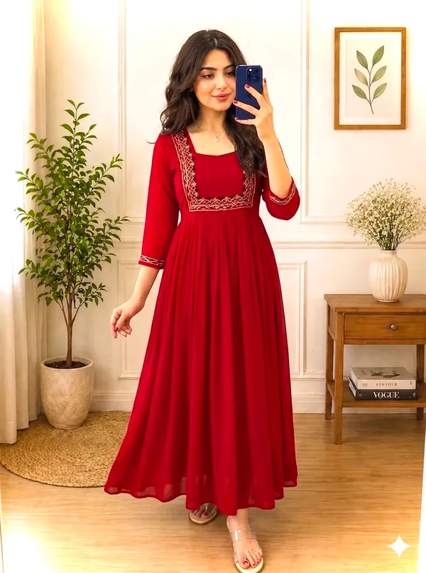 Fox_Georgette_Handwork_Kurti
