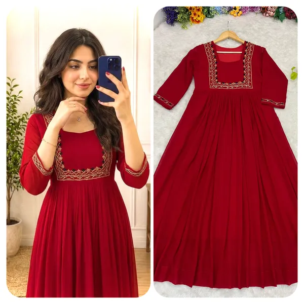 Fox_Georgette_Handwork_Kurti