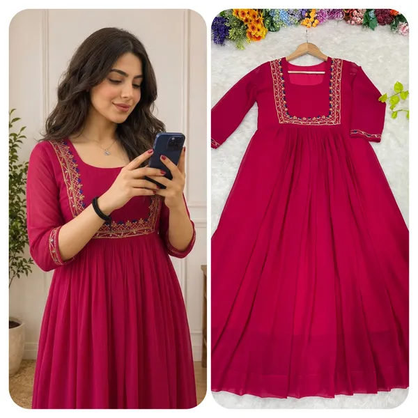 Fox_Georgette_Handwork_Kurti