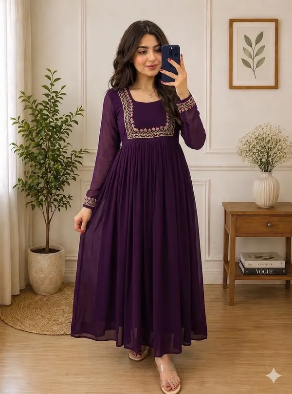 Fox_Georgette_Handwork_Kurti