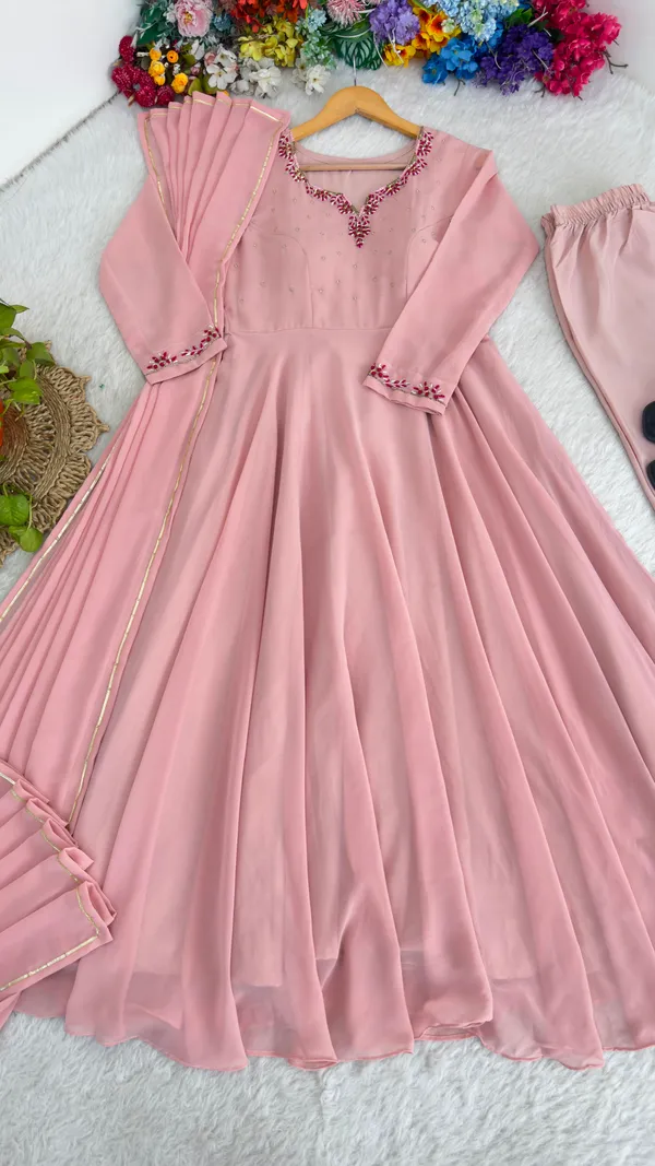 Fox_Georgette_Handwork_Party_Wear_Gown_Set