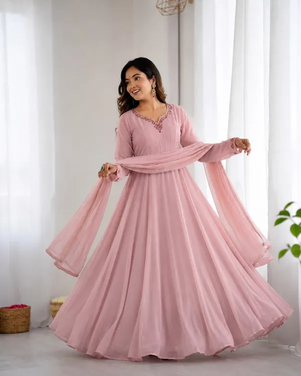 Fox_Georgette_Handwork_Party_Wear_Gown_Set