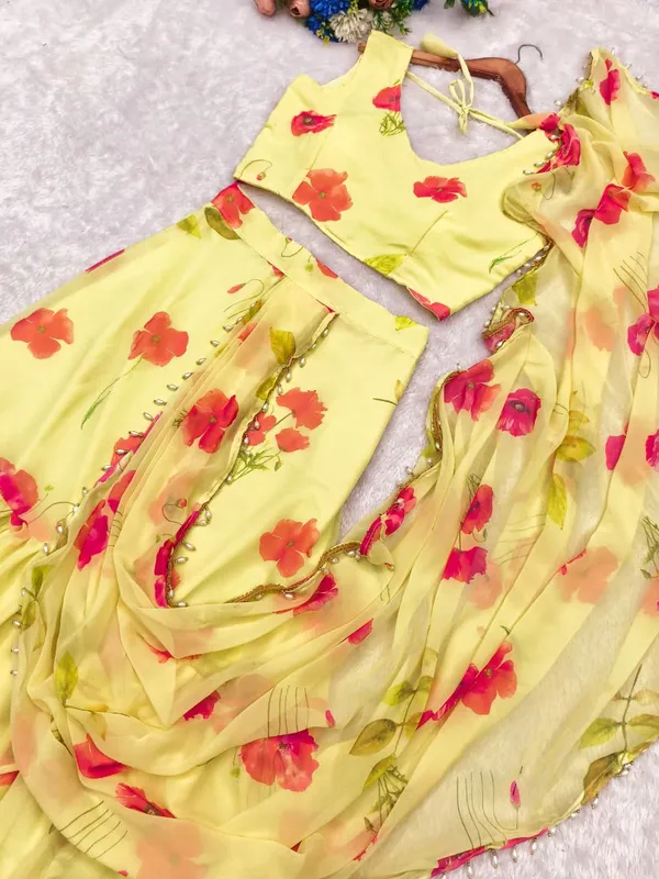 Georgette_Ruffle_Lahenga_Saree_with_Blouse